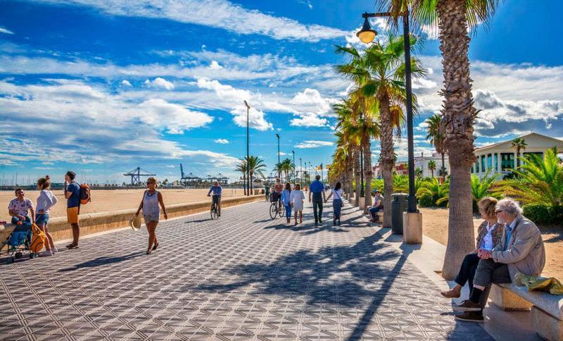 Apartamento Turistico Lux Center Valencia Luaran gambar
